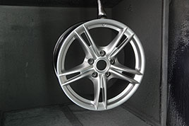 Alloy wheel restoration process