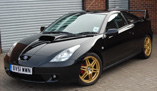 Toyota Celica 1.8 vvti Gold Speedline wheels